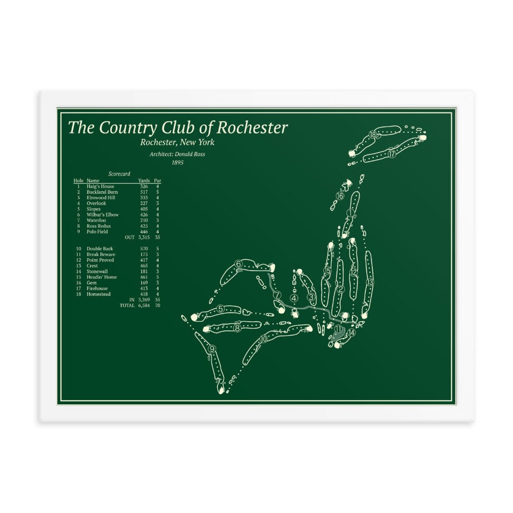 The Country Club of Rochester Course Maps