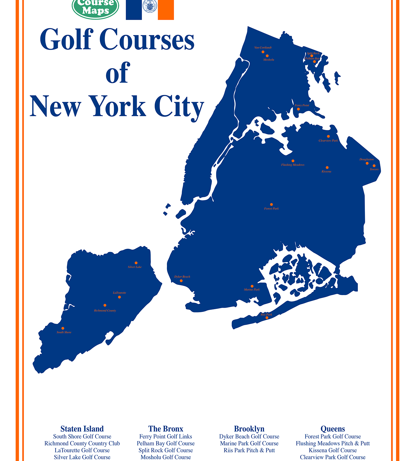 Golf Courses of New York City