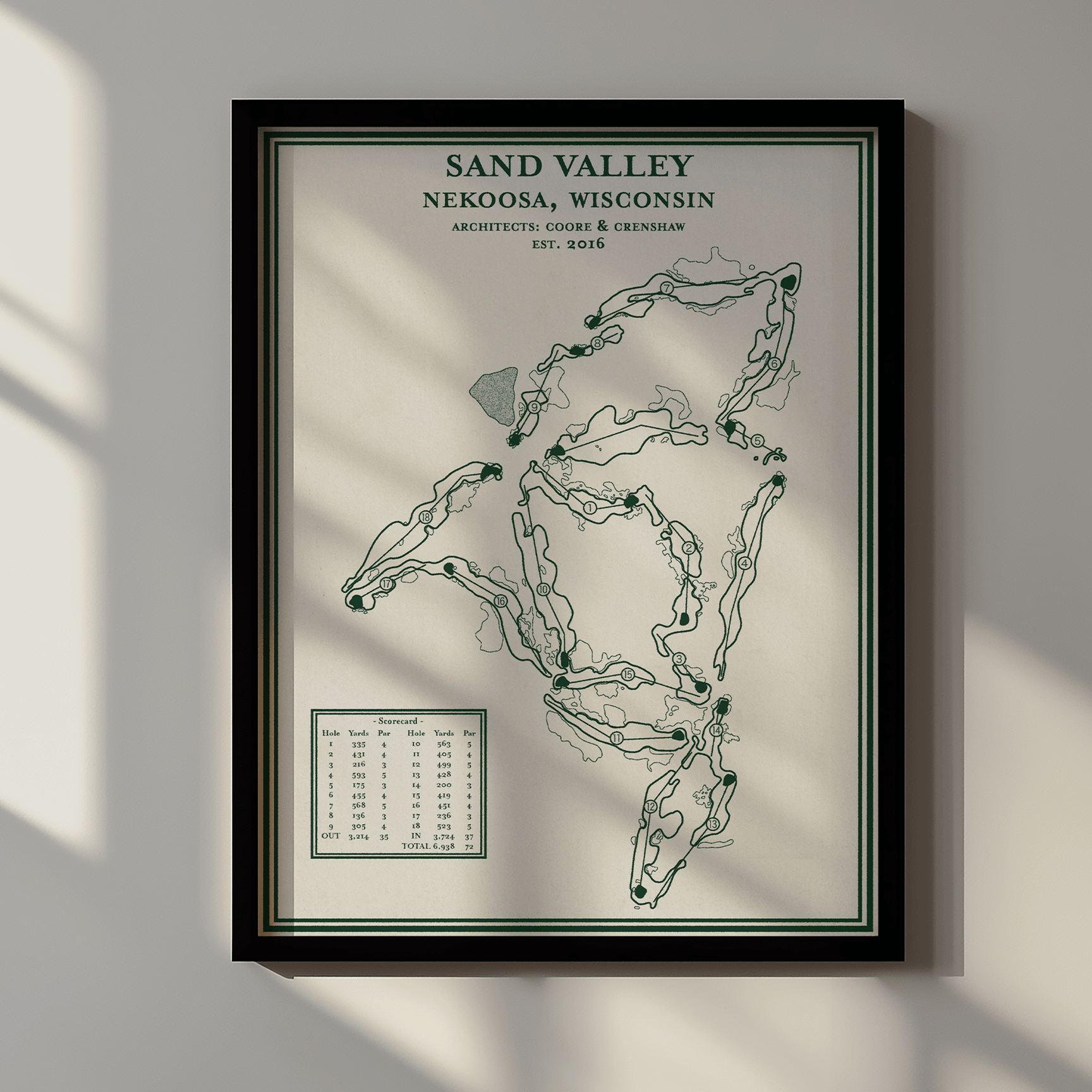 Sand Valley – Course Maps