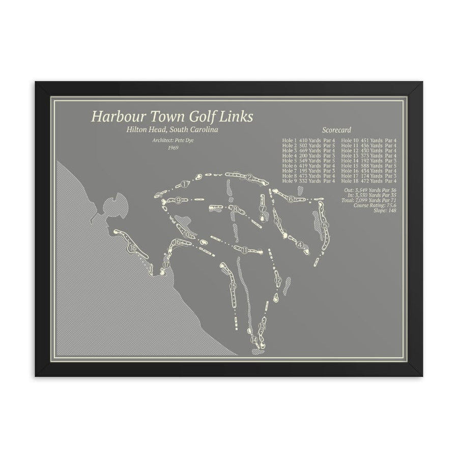 Harbour Town Golf Links Course Maps